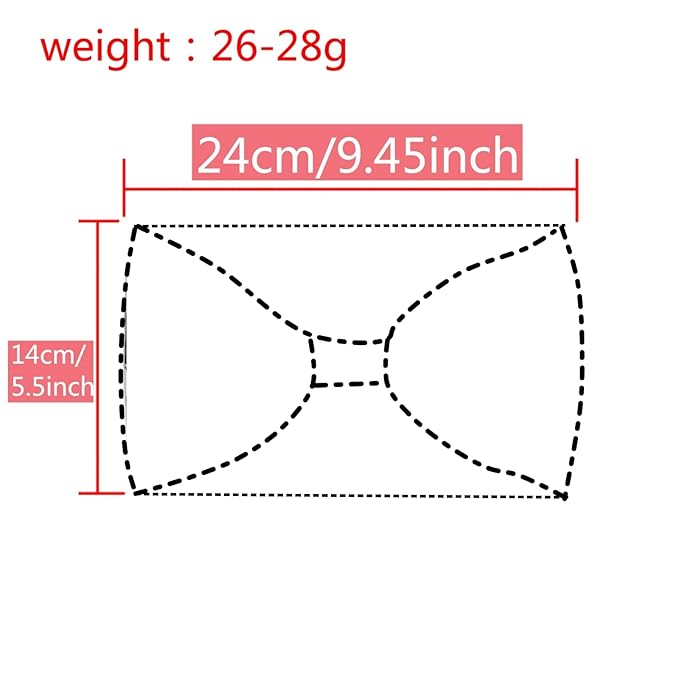 1 Pack Boho Headbands Stretch Paisley Print Bandana Headband Criss Cross Hair Bands Knotted Head Wrap Yoga Daily for Women and Girls (White Black)