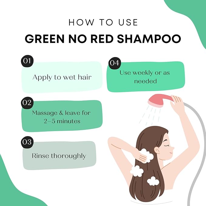 Artègo Good Society B_Blonde Green No Red Shampoo (8.5 fl oz) – Tone Neutralizing Shampoo for Blonde, Bleached & White Hair