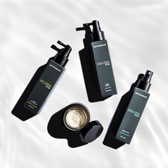 Josh Rosebrook Hair Spray Firm hold Hair Spray to control any hair style while encouraging strong hair growth. - 120mL - 4oz