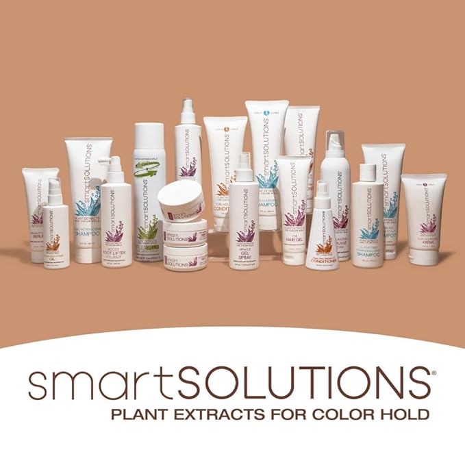 smartSOLUTIONS Dual-Action Creme Shampoo | Sulfate, Paraben & Sodium Chloride Free | Color Safe & Chemically Treated Hair Safe (12 fl oz)