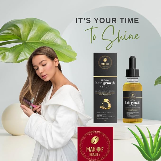 Rosemary Hair Growth Shampoo & Conditioner, Advanced hair treatment Set, Hair Treatment For Severe Hair loss Thinning hair. (HAIR GROWTH STIMULATOR & TREATMENT)