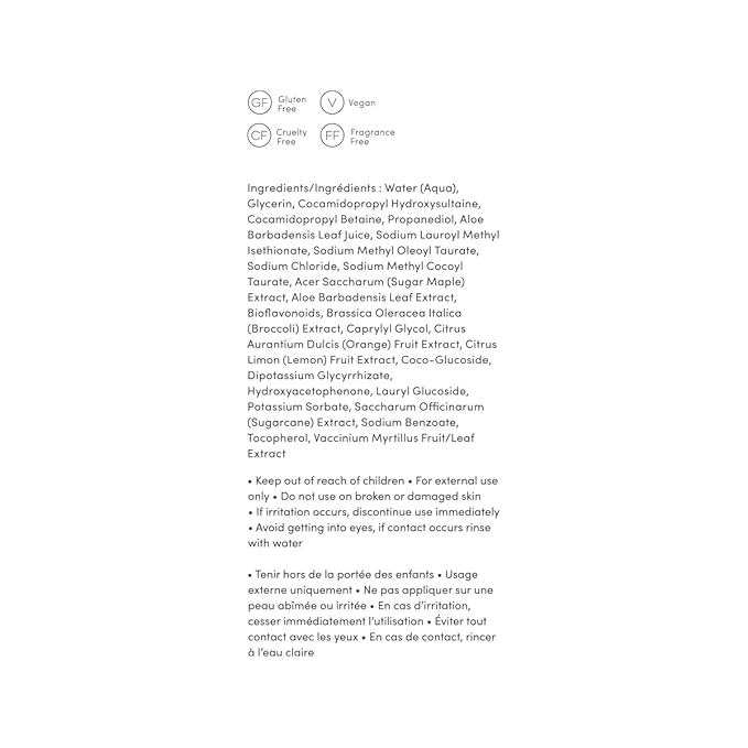 Uncommon Beauty Jelly Cleanser - Daily Gentle Face Wash and Makeup Remover with Aloe Vera Gel - All Skin Types, Vegan, Cruelty Free, Synthetic Fragrance Free, 5.07 FL OZ