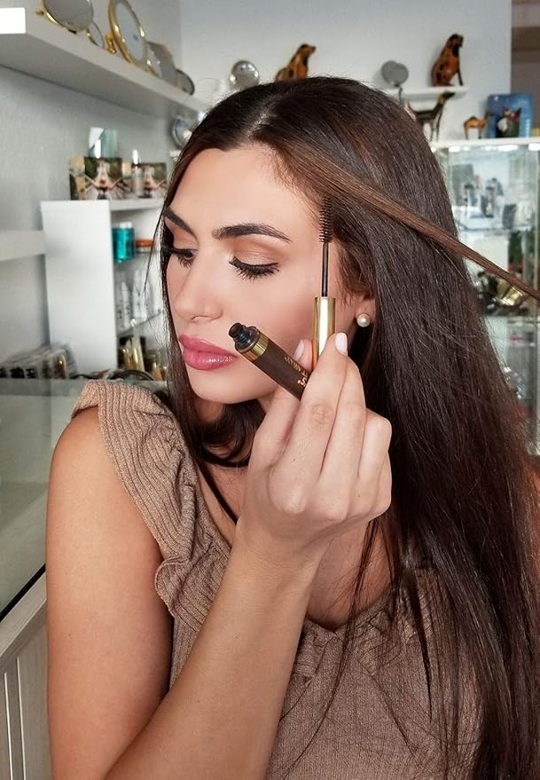 Boyd’s Brush It Away | Grey Hair Root Touch Up for Women & Men | Temporary Hair Color Mascara | Quick-Dry Water-Resistant Concealing Formula | Black, 2-Pack