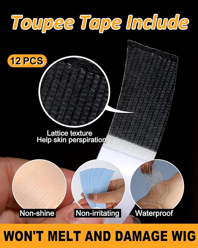 BEEOS Australia Toupee Hair for Men, 8x10 Inch Lace Top with Transparent PU Around Base Mens Wig, Indian Remy Human Hair Mens Replacement System 130% Density #5 Brown