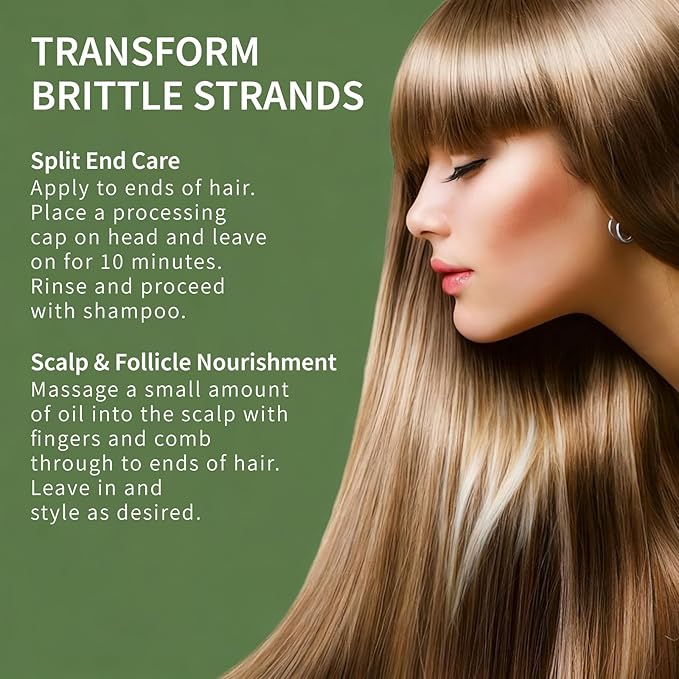 Unlock Luscious Locks: Organic rosemary Oil for Hair Growth - Nourishing Hair Oils for Hair Growth & Revitalizing rosemary Hair Oil!