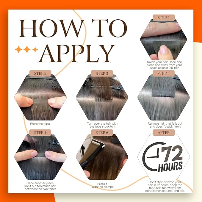 Full Shine Hair Extensions Tape in Balayage Color 7/1000/7 Human Hair Tape ins Extensions 22Inch Tape Hair Extensions 50G Seamless Skin Weft Remy Human Hair Extension Natural Straight Hair 20Pcs