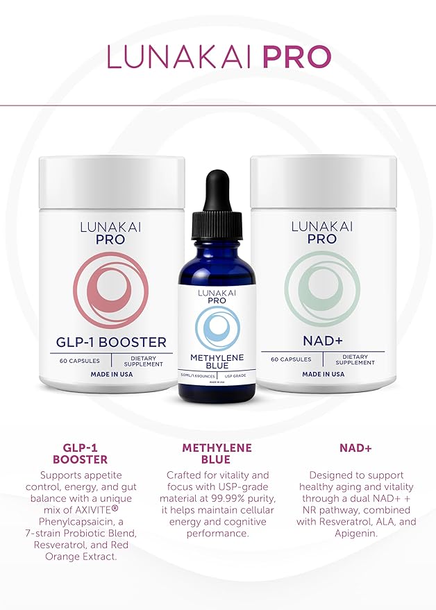 Lunakai PRO USA Made Women’s Hair Growth & Restore Vitamins – Advanced 15+ Nutrient Complex for Visible Results – Natural Thicker Hair Growth Supplement, 90ct