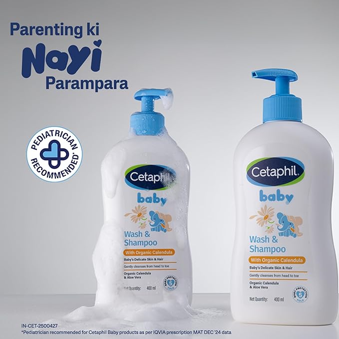 Baby Wash & Shampoo ,Tear Free, Paraben, Colorant and Mineral Oil Free, 13.5 Fl. Oz (Packaging May Vary)