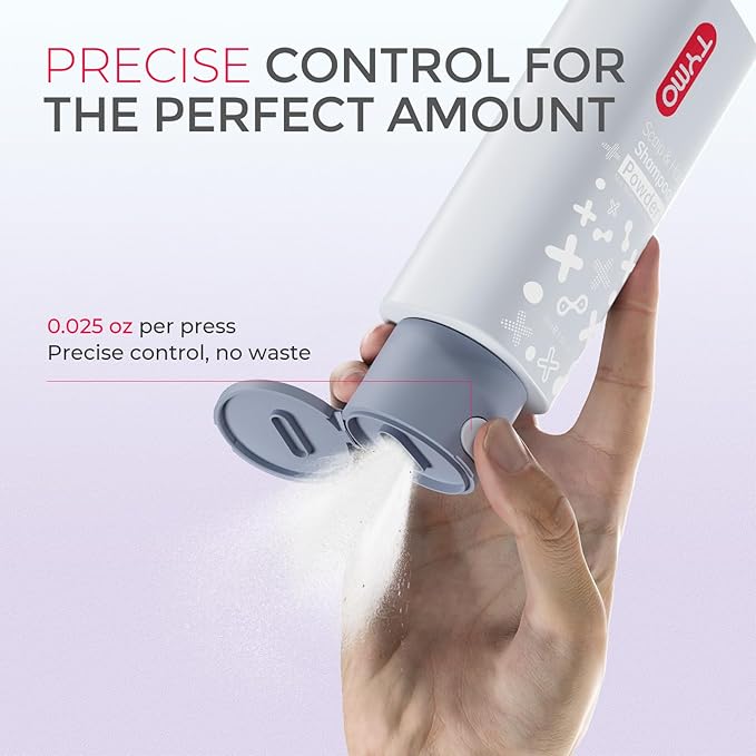 TYMO Clarifying Shampoo for Women Men, Natural Formula Shampoo Powder for Deep Clean, Nourishes, for All Hair Types, Sulfate Free, Water Dissolve Wash Hair, 3.5 Oz, Dandruff & Deep Clean - Rosemary