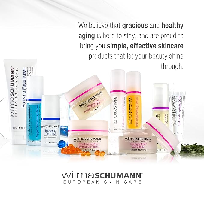 WILMA SCHUMANN Collagen Hydrating Serum, Face Serum, Collagen for Women, 8 oz