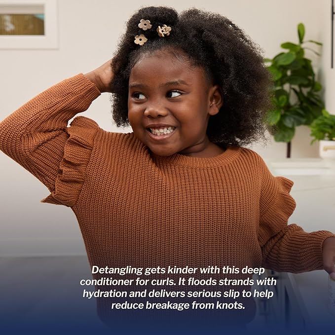 Cristina's Curls Curl Deep Conditioner For Kids – Moisture And Slip To Detangle And Soften