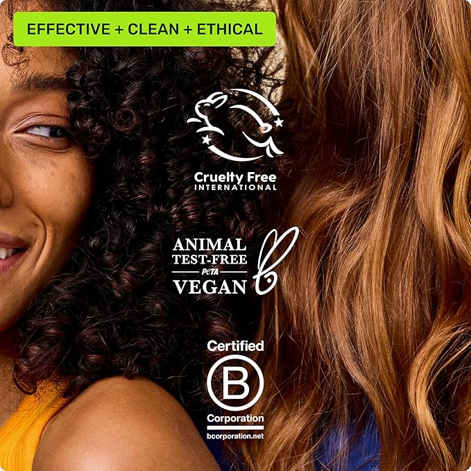 Ethique Hydrating Conditioner Bar for dry hair with Hyluronic Acid - Plastic-Free, Cruelty-Free, Vegan, 2.12 oz