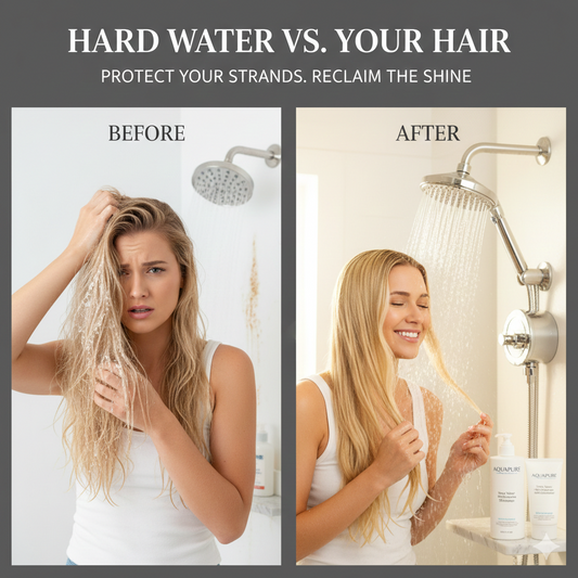 Hard Water vs. Your Hair: How to protect your strands if you live in a hard water area