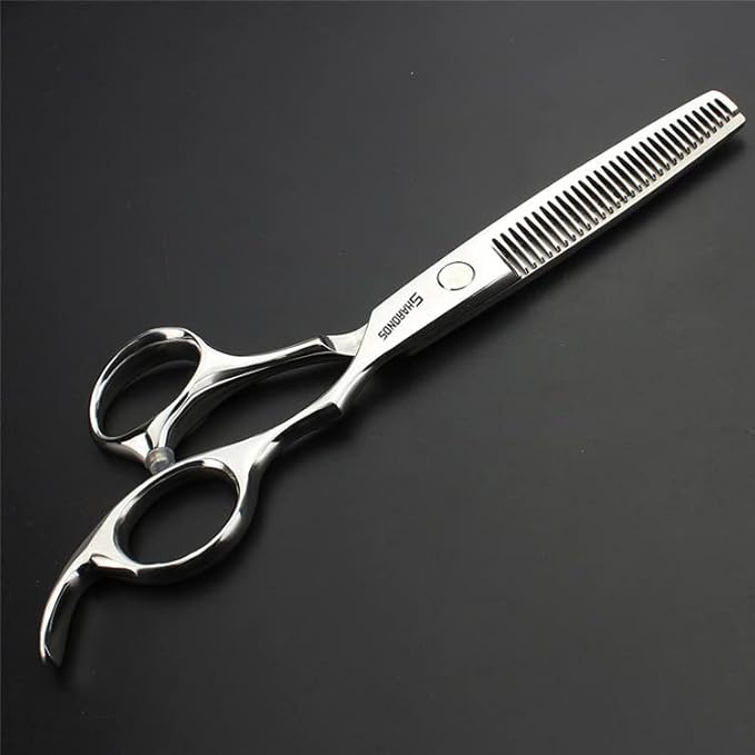 Barber hair scissors, Axemoore professional haircut Cutting Scissors/Shears set- 6", made of Japanese stainless steel, especially (6 in- tooth-B)