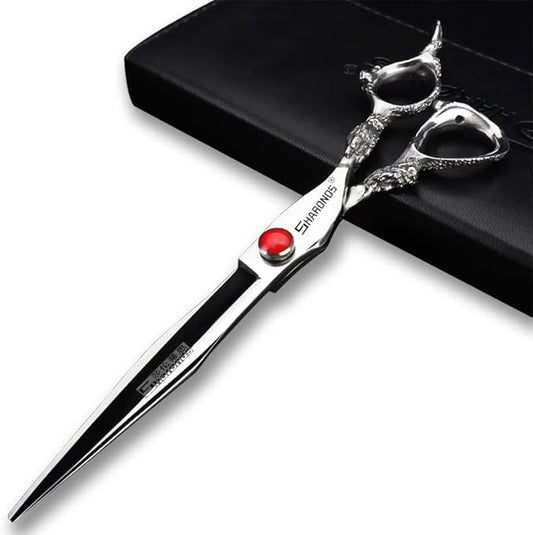 6/7/8/9 inch Professional Hair Cutting Thinning Scissors Barber Shears Hairdressing Salon Set (8 inch flat)