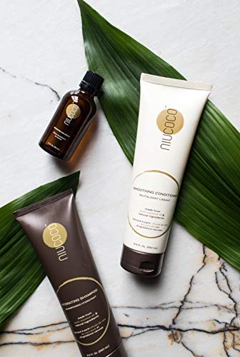 | All-Natural Smoothing Coconut Oil Conditioner | 100% Non-Toxic | Fights Dry and Damaged Hair (250ml)