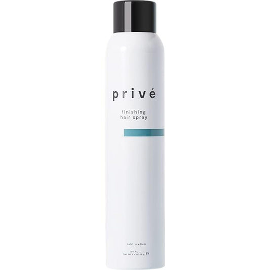 Privé Finishing Hair Spray Medium Hold - Volumizing Spray for Total Control- Perfect for Root Lift and Frizz Control - 9 Oz