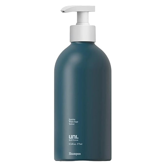 Uni Hair Shampoo - Hydrating Shampoo with Frizz Control to Help Improve Shine, Smoothness & Volume for Thin, Dry Hair - Color-Safe, Sulfate-Free Formula Packed with Amino Acids (375 ml)
