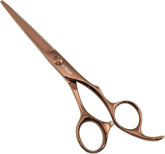 5.5 Inch Barber Scissor to Cut Hair Cutting Scissors Professional Hair Cutting Shears 440C Hair Scissors KINSARO for Hairdresser Barber or Home Use
