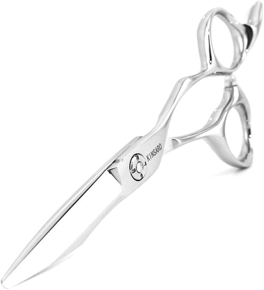 5.5 Inch Hair Cutting Scissors Barber Hair Shears Professional Haircut Scissors Hair Cut 440c Hairdresser Barber Shears KINSARO for Hairdresser Barbershop or Home Use