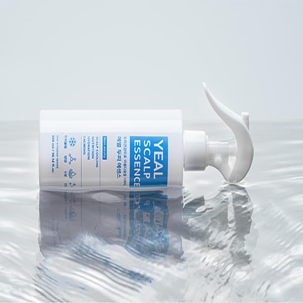 YEAL Scalp Cooling Serum Spray, Peppermint & Aloe Extract, Instant Heat Relief Hydrating Soothing, Non-Washing Leave-On Mist, Hypoallergenic Tested 10.14 fl oz