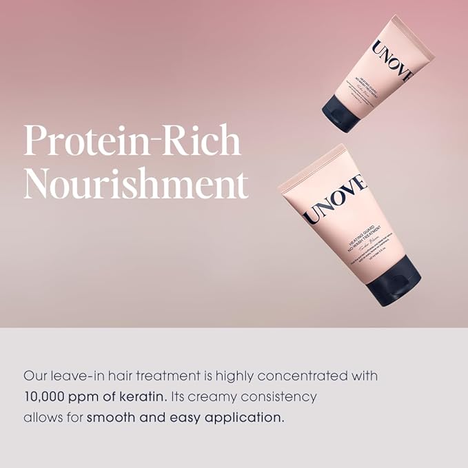 UNOVE Heating Guard No-wash Leave In Hair Treatment 147ml/4.97fl.oz | Hair Leave In Conditioner For Frizzy Dry Damaged Hair | Hair Heat Protectant & Frizz Control | Deep Conditioning