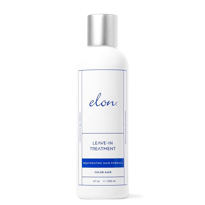 Elon Thinning Hair Leave In Treatment (6.7oz) — Hair Growth Products for Women — Scalp Health & Conditioner — Color Safe & Paraben-Free