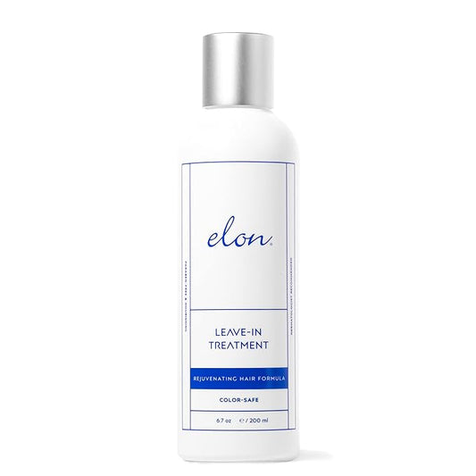 Elon Thinning Hair Leave In Treatment (6.7oz) — Hair Growth Products for Women — Scalp Health & Conditioner — Color Safe & Paraben-Free