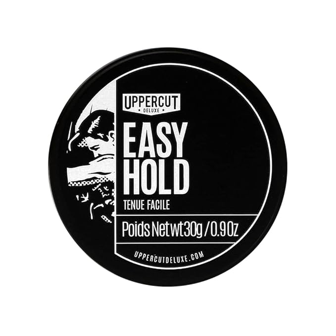 UPPERCUT DELUXE Easy Hold Midi, Hair Pomade For Men, Light Hold, Natural Finish Water-Based Pomade For Men Washes Out Easily, 0.9 oz / 30g