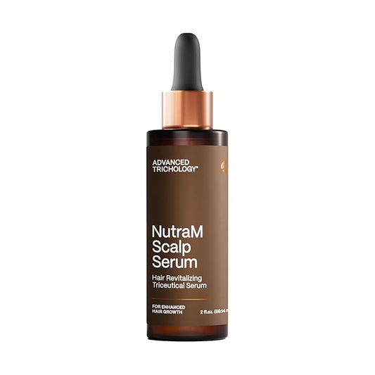 NutraM™ Hair Growth Serum – Dermatologist Tested, Approved* by American Hair Loss Association | Scalp DHT Blocker for Thinning Hair Men and Women, Backed by 20 Years of Hair Regrowth Clinic Experience