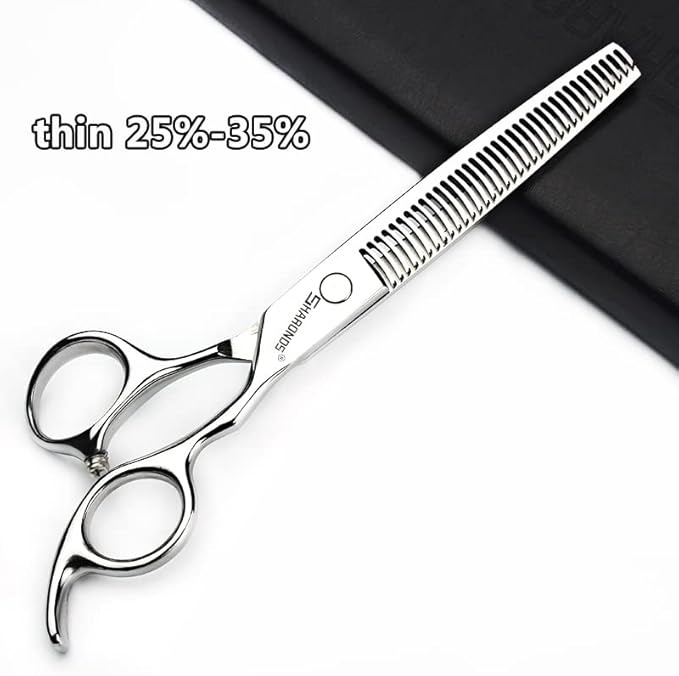 Barber hair scissors, Axemoore professional haircut Cutting Scissors/Shears set- 6", made of Japanese stainless steel, especially (6.5in-5pc)