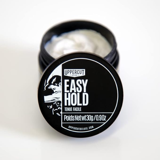 UPPERCUT DELUXE Easy Hold Midi, Hair Pomade For Men, Light Hold, Natural Finish Water-Based Pomade For Men Washes Out Easily, 0.9 oz / 30g