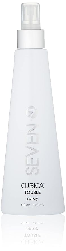 SEVEN Hair Care CUBICA TOUSLE Texture Hair Spray for Women & Men, Dry Wax Hairspray for Volume, Body + Beachy Waves, ProVitamin B5, Green Tea, Sunflower Seed + Jojoba, Cruelty Free, Made in USA, 8 oz