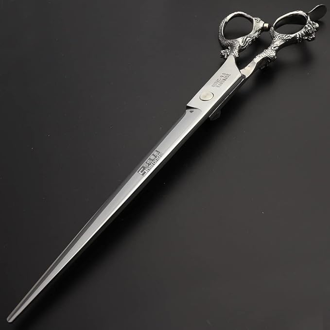 SHARONDS Hair Cutting Scissors Hairdressing Scissors Thinning Scissor Professional Barber Salon Home Shear For Men Women (9 inch flat)