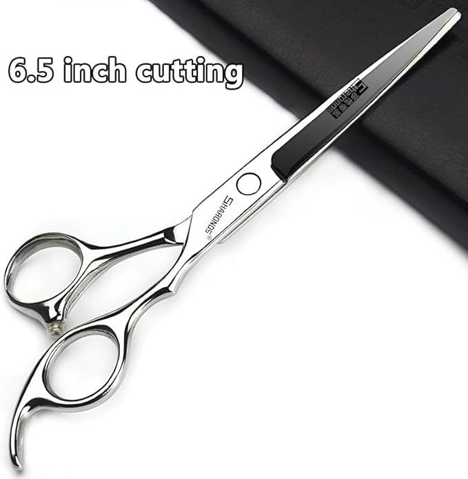 Barber hair scissors, Axemoore professional haircut Cutting Scissors/Shears set- 6", made of Japanese stainless steel, especially (6.5in-5pc)