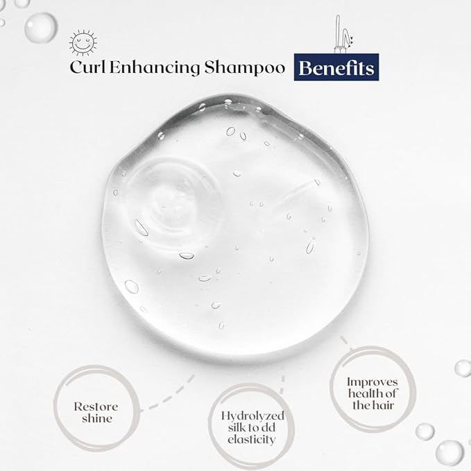 Cristina's Curls Curl Shampoo For Kids – Gentle Low Foam Cleanse That Keeps Curls Hydrated
