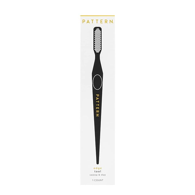 PATTERN Beauty by Tracee Ellis Ross Edge Tool - 3-in-1 Brush for Baby Hairs. Comb for parting or sectioning hair.