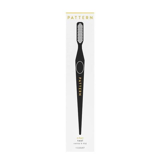 PATTERN Beauty by Tracee Ellis Ross Edge Tool - 3-in-1 Brush for Baby Hairs. Comb for parting or sectioning hair.