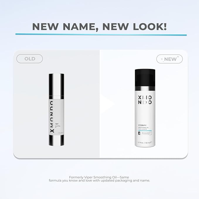 XMONDO Hair Hydrify Smoothing Oil | Vegan Formula with Argan, Carrot Seed, and Baobab Oils - Deep Penetrating to Hydrate, Strengthen, Nourish, and Restore Dry, Damaged Hair, 1.7 Fl Oz 1-Pack