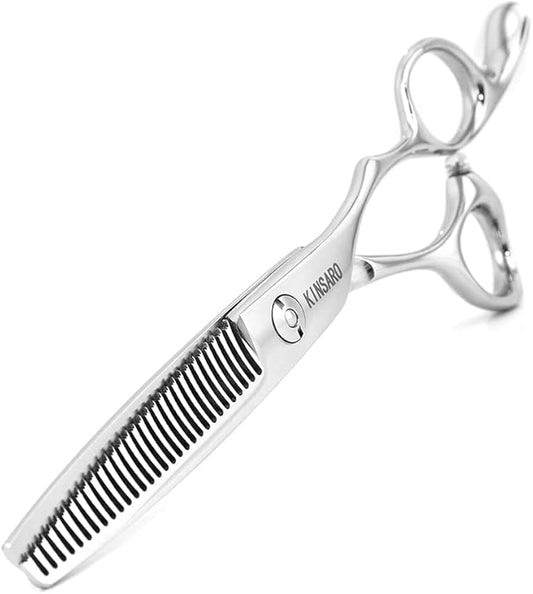 Thinning Shears for Men 6 Inch Hair Cutting Scissors Hair Thinning Scissors Thinning Shears KINSARO for Hairdresser Barber or Home Use