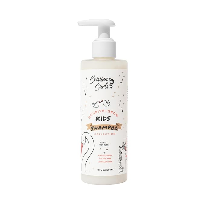 Cristina's Curls Kids Shampoo – Gentle Scalp Cleanse That Lifts Buildup Without Dryness