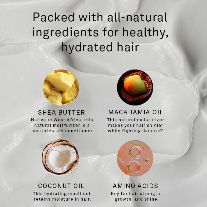 Hawthorne Ultra Nourishing Shampoo and Conditioner Set. Mens Curly Hair Shampoo and Conditioner Set with Frizz Fighter Shampoo and Scalp Reviving Conditioner. Sulfate Free, Paraben Free. 8 fl. oz each