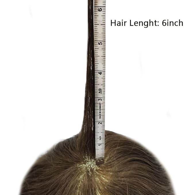 Toupee For Men Real Human Hair System For Men Full Swiss Lace Mens Toupee Lace Hair Piece For Men Hair System Bleached Knots 8x10-80% light density#510 5# MEDIUM LIGHT BROWN+10% GREY