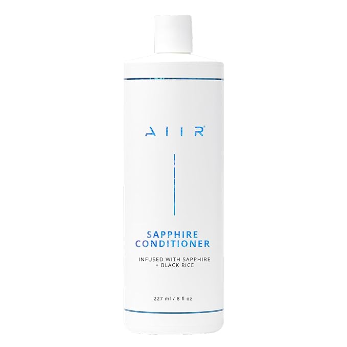 AIIR Sapphire Conditioner - Adds Shine & Softness, Amino Acids Repairs and Strengthens Damaged Hair, Hydrate and Moisturize Dry Brittle Hair, Color Safe for All Hair Types, 8 oz