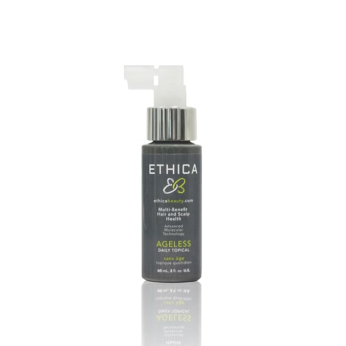 Ageless, Daily Leave In Scalp & Hair Growth Topical Treatment for Women. Promotes Healthy Scalp & Hair Regrowth, 2 fl oz