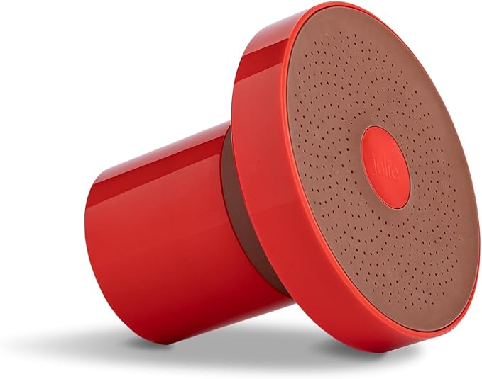 THE JOLIE FILTERED SHOWERHEAD with Shower Filter System- High Pressure Showerhead, Hair and Skincare Accessory to Improve Beauty and Personal Care Routine (Vibrant Red)