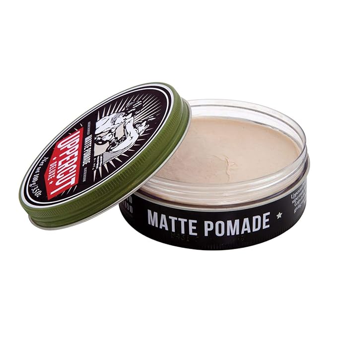 Uppercut Deluxe Matte Pomade for Men – Medium Hold, No Shine, Water-Based Hair Styling Cream, Easy Wash Out, Natural Matte Finish, 3.5 oz / 100 g (2-PACK)