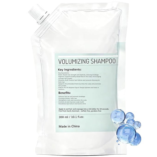 Volumizing Shampoo, Champu Hair Loss Shampoo and Conditioner, Promotes Hair Growth l Oil Contro l Scalp Nourishment (1pcs)
