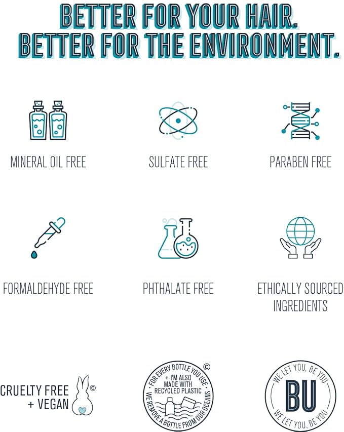 Moisturizing & Hydrating Conditioner for Dry Hair & Scalp. Deeply Nourishes, Detangles & Repairs Damaged, Colored, Curly & Frizzy Hair. Peta-approved, Vegan & Cruelty-Free. Sulphate & Paraben Free.