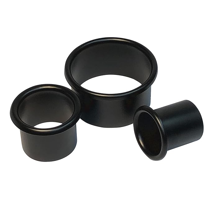 Hair Styling Tools Station Organizer Holder for Dryer, Curling Iron and Accessories, 3inch, 2inch and 1.5inch Open End (Black)